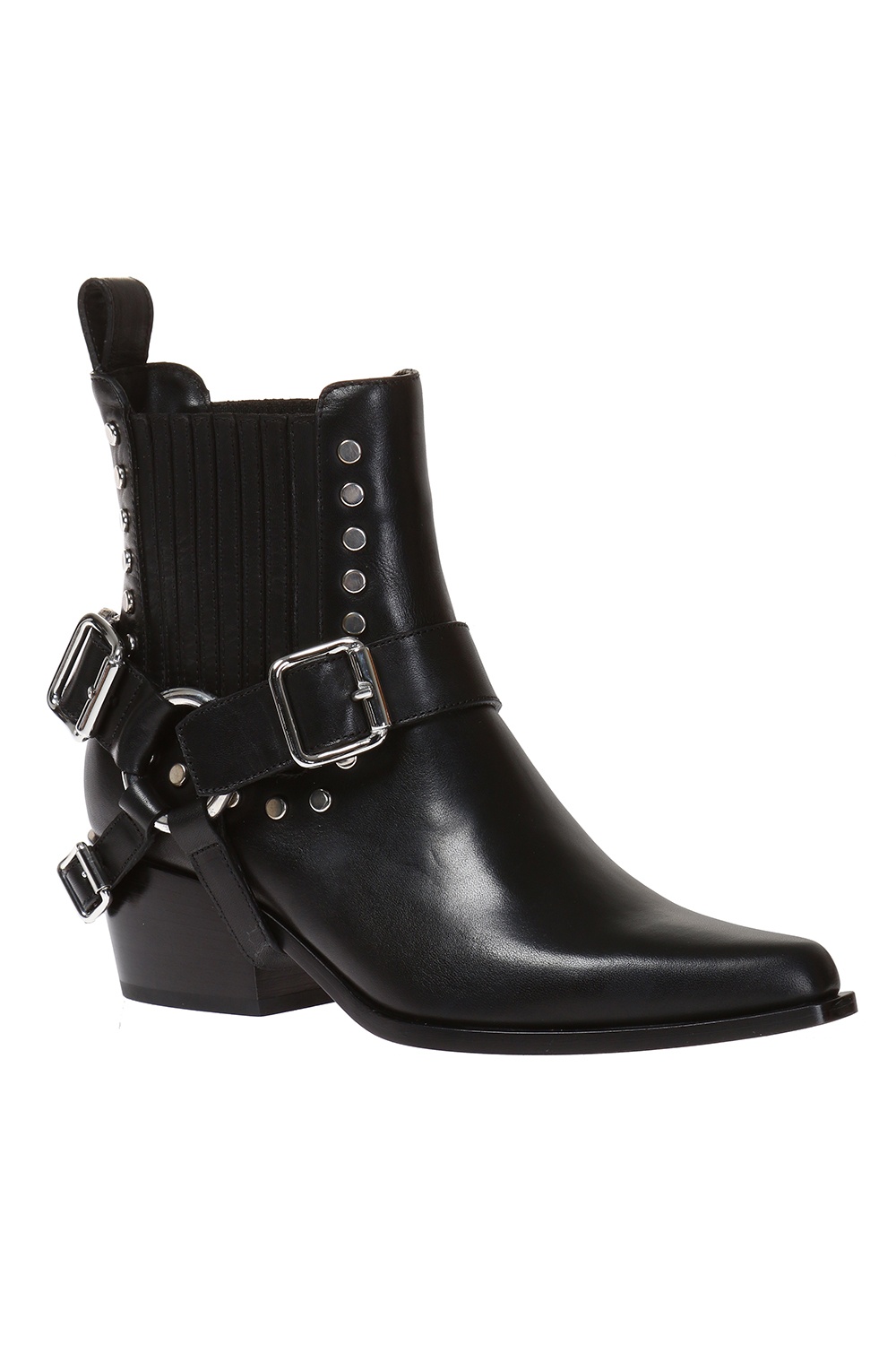 Diesel black deals gold boots